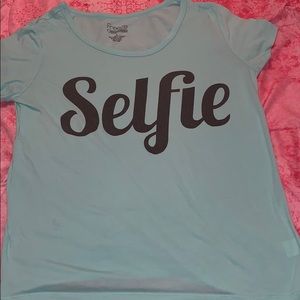 A cute “Selfie” shirt ..